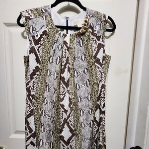 Pre-owned Michael Kors snake print dress